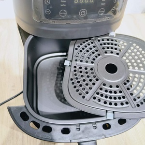 Friteuse à air numérique 8L avec écran tactile intelligent, cuisinière multifonctionnelle avec corps en plastique et protection contre la surchauffe pour maison moderne et camping-car - Product Image 4