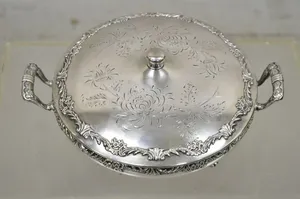 Casserole en acier inoxydable finition luxe avec couvercle |   Idéal pour les buffets, les fêtes et les dîners en famille - Product Image 3