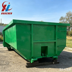 Venta Directa: Contenedor de Basura Rodante de Acero al Carbono Estilo Bañera Verde para Empresas de Residuos - Product Image 3