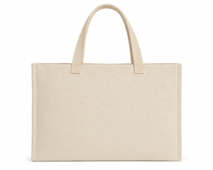 <b>Canvas</b> <b>Tote</b> Bag Large Size Live Simple Choose Natural Print Shopping Bag Hand Length Handle Daily Use - Product Image 6