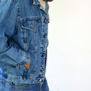 Produits très demandés : Ensembles courts en jean avec logo personnalisé, shorts en coton tricoté pour hommes et femmes, style streetwear - Product Image 5