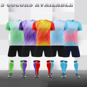 Uniformes de Fútbol de Verano para Adultos, de Secado Rápido, Transpirables, Estampados, Personalizados, Unisex, Jersey de Fútbol 2026 - Product Image 2