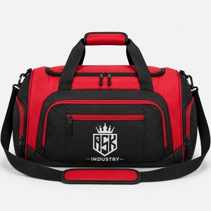 Bolsa de lona personalizada para equipo con tela premium, compartimentos grandes, logotipos personalizados, colores, asas resistentes y correas ajustables para el hombro. - Product Image 1