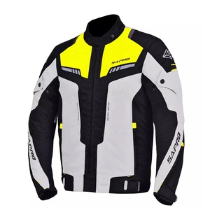 Chaquetas de carreras Cordura de alta calidad, chaqueta de moto impermeable con logotipo personalizado y a prueba de viento de talla grande, nuevo diseño, MOQ bajo - Product Image 5