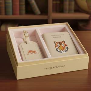 ชุดอุปกรณ์เดินทางธุรกิจหนังเทียมสั่งทำพิเศษ พร้อมซองใส่บัตรเครดิตป้องกันการโจรกรรมข้อมูล และซองใส่พาสปอร์ตพร้อมโลโก้แบรนด์ตามสั่ง - Product Image 6