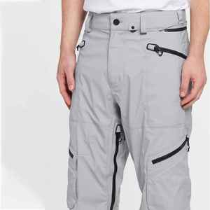 Pantalon de ski pour homme SUMROOS, grande taille, imperméable et respirant, pantalon de ski et de snowboard à bretelles, pantalon de ski ample, pantalon à bretelles - Product Image 6