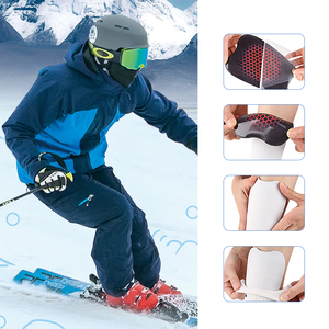 Protège-tibias de <span class=keywords><strong>ski</strong></span> en gel nid d'abeille, polyester, auto-adhésifs, amortissants et absorbant les chocs pour le <span class=keywords><strong>ski</strong></span> - Product Image 4