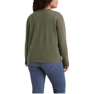 เสื้อยืดโอเวอร์ไซส์ผู้หญิง ผ้าฝ้าย 100% สกรีนโลโก้ตามสั่ง คอกลม ดีไซน์เรียบง่าย พร้อมโลโก้ส่วนตัว จากบังกลาเทศ - Product Image 2