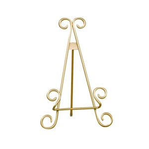 Highest Black Iron Artist <b>Easel</b> Stand Geometric Design Tabletop Indoor Home Decor Durable Industrial Style Living Room - Product Image 4