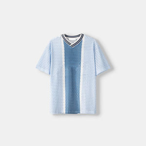 T-shirt unisexe de sport de haute qualité pour homme, streetwear, mode, été, décontracté, en coton, coupe ajustée, respirant, confortable, vente en gros - Product Image 3