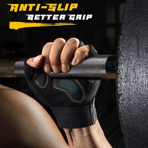 Professional Weight Lifting Gym Gloves Anti <b>Slip</b> Palm Workout Gloves Breathable Fitness Training Gloves OEM ODM Available - Product Image 4