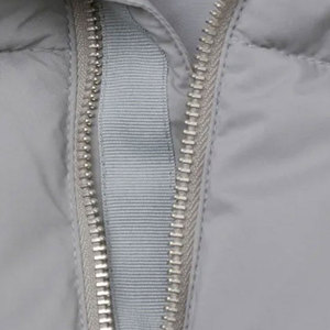 Casual Wear Light Grey Winter Seasonal Bubble <b>Jacket</b> Stand <b>Collar</b> Bubble <b>Jackets</b> for Men Long Sleeves Zipper Men Bubble <b>Jacket</b> - Product Image 6