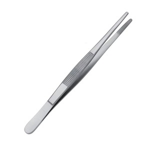 Nuevos Pinzas de Cirugía Rectas de 6 mm x 0.4 mm con Mandíbula Recubierta de Diamante, Longitud Total de 180 mm, Acero Inoxidable, Manuales - Product Image 1