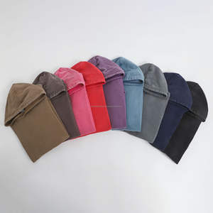 Fabricant de sweats à capuche vente en gros de sweats à capuche surdimensionnés personnalisés 400 Gsm sweats à capuche délavés à la cire vintage - Product Image 2