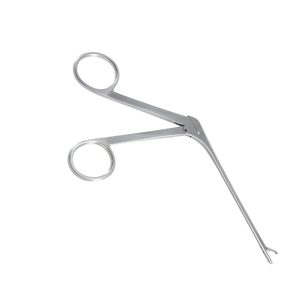 Pince nasale chirurgicale à pointe dentelée incurvée, instrument médical, pince à pansement nasale en acier inoxydable de qualité supérieure - Product Image 2
