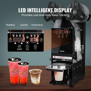 Macchina Sigillatrice Automatica per Tazze Alte 180 mm, 500-650 Tazze/Ora, Sigillatrice Elettrica per Tazze da Tè con Sigillatura 90/95 mm - Product Image 5