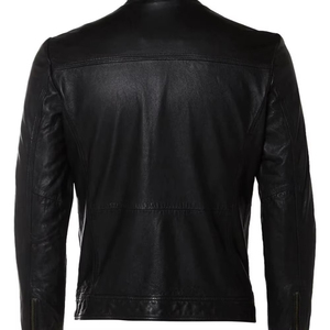 Wholesale High Quality Winter Men Leather <b>Jacket</b> PU Leather <b>Waterproof</b> Breathable with OEM Custom Service - Product Image 4