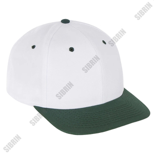 SIBRIN Custom Unisex 6 Panel Pinstripe Baseball Cap Maroon Yellow <b>Flat</b> Brim Casual Baseball <b>Hat</b> <b>Flat</b> Brim Strapback Outdoor - Product Image 3