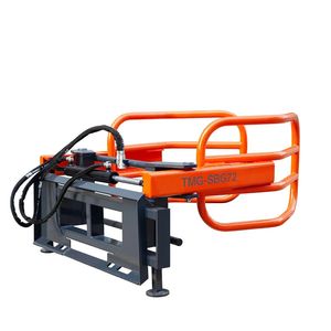 Pinza Idraulica/Spremitore per Balle da 72 Pollici per Macchine Agricole, Capacità 2500 libbre, Profondità 35 Pollici, Doppie Base di Supporto, Bracci Tubolari Universali - Product Image 3