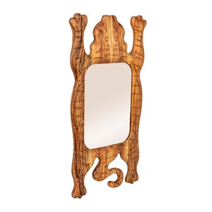 Espejo de Pared Artesanal de Madera de Acacia al por Mayor - Product Image 1