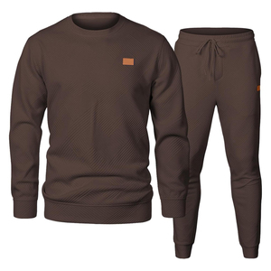 Modern Premium Tracksuit <b>Set</b> for Men and Women 2 Piece Unisex Sweatshirt <b>Jogger</b> Pants Casual Lifestyle <b>Matching</b> Outfit - Product Image 4