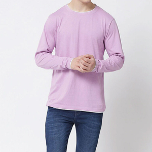 Camiseta de manga larga de algodón para hombre, ropa casual, nueva llegada, camiseta de manga larga para hombre en el mejor material. - Product Image 5