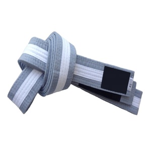Cinturones de karate de alta calidad para hombre, bordado personalizado, todos los tamaños, de color, taekwondo, judo - Product Image 1