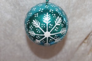 JBM Handmade Plastic Green Lemon <b>Christmas</b> Ball 6cm Painted Environment-Friendly Hanging Decoration <b>Boxed</b> Mall Decorations - Product Image 2