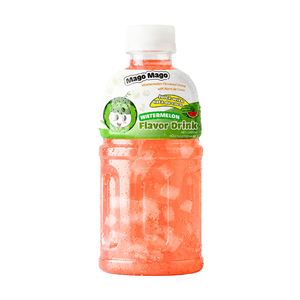 Venta al por mayor DATAFA Bebida con sabor a sandía recién exprimida con Nata de Coco 320ml Botella de frutas de Vietnam 24 botellas/caja - Product Image 1