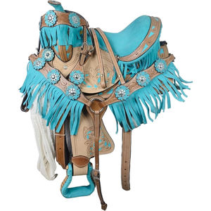 A LA VENTA: Conjunto de Silla de Montar Occidental de Cuero con Cabezada y Pechera, en Tallas 14, 15, 16, 17 y 18, 75 Dólares, Se Aceptan Tarjetas de Crédito - Product Image 3