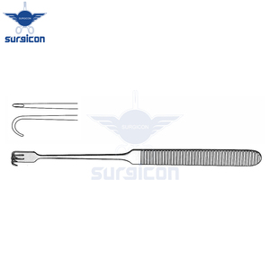 Pinzas microquirúrgicas Jacobson de 17 cm (6-3/4 pulgadas) 6 x 1 mm, punta roma, de acero inoxidable de primera calidad, instrumento quirúrgico para tejidos delicados. - Product Image 2