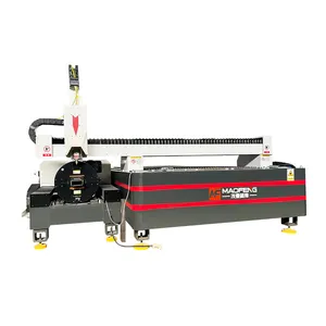 1000W MAX laser 4015 metal plate and tube fiber laser cutting machine 4050*1550mm with CYPCUT control system