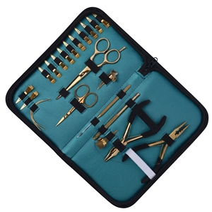 Kit d'outils professionnels avancés pour extensions capillaires en acier inoxydable – Pince à sertir les perles à 3 trous, outil de retrait de micro-liens, crochet à boucle - Product Image 3