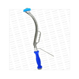 Ensemble d'opératoires orthopédiques manuels en acier inoxydable allemand certifié CE : Rétarateur de hanche et de genou, Râteau à os, Rétarateur Cobra, Rétarateur Hohmann - Product Image 4