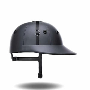 Casco de Equitación de la Mejor Calidad, Carcasa de Fibra Cubierta con Tela de Terciopelo, Casco de Carreras de Caballos, Fabricante de Cascos de Polo - Product Image 6
