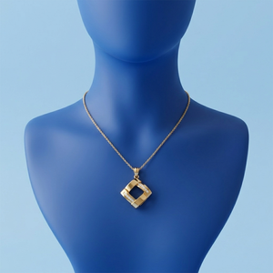 จี้เพชรทองคำแท้ 18k และ 14k หรูหรา พร้อมเพชรธรรมชาติรับรองคุณภาพ เหมาะสำหรับงานแต่งงานสุดโรแมนติก - Product Image 3