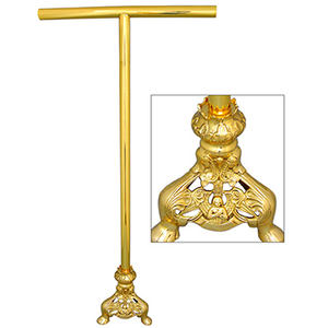 Supports de voile huméral |   Support de vêtement liturgique en laiton pour usage liturgique - DOUBLE VEE EXPORTS - Product Image 1