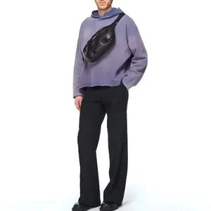 Sweat à capuche zippé pour homme en polaire polyester/coton, léger, respirant, écologique, séchage rapide, vêtements décontractés d'automne et d'hiver, fabriqué au Pakistan - Product Image 6