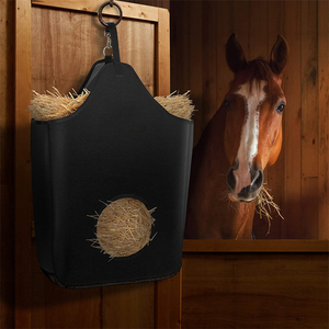 2026 Custom Wholesale Horse <b>Equestrian</b> Slow Feed Hay Bag Polyester 50x20x40cm High Quality Fashion Best Selling - Product Image 3