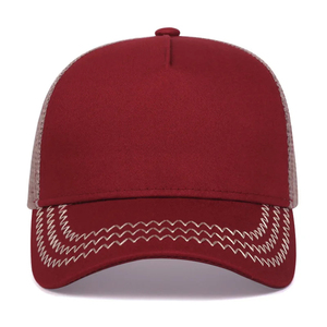 Gorra de Béisbol Unisex Personalizada de 6 Paneles, Tela de Malla Ajustable, Color Sólido, Gorra Casual de Primavera/Verano para Adultos, con Logotipo Personalizado - Product Image 5