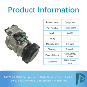 Compresor 440205-00070 - Repuesto de Alta Calidad para Excavadoras DX225 y Maquinaria de Construcción - Product Image 3