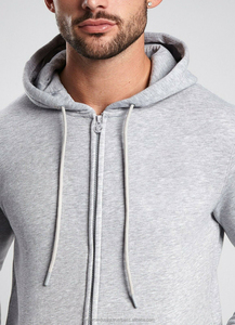 Sweat-shirt épais à fermeture éclair pour homme, modèle 2025, en polyester/coton, imprimé et brodé sur mesure, conception OEM, collection hiver - Product Image 5