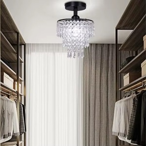 Most Selling Modern <b>Crystal</b> Hanging Chandelier <b>Light</b> for Living Room Luxury <b>LED</b> <b>Ceiling</b> Fixture Home Decor Available for Sale - Product Image 5