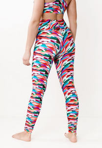 Novedad 2026: Conjuntos de Yoga Personalizados para Mujer, Tallas Grandes, Transpirables, Cintura Elástica, Leggings Largos de Cintura Alta y Sujetador Deportivo Frontal - Product Image 6