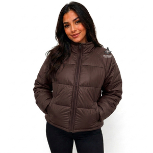 Veste matelassée d'hiver pour femme Heritage Masonic Regalia avec capuche, taille élastique et fermeture éclair sur le devant - Product Image 1