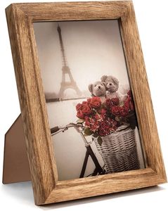 Handpainted Wooden Photo <b>Frame</b> for Home Decor Handmade Decorative <b>Picture</b> <b>Frame</b> for Table Wall Living Room Bedroom - Product Image 4