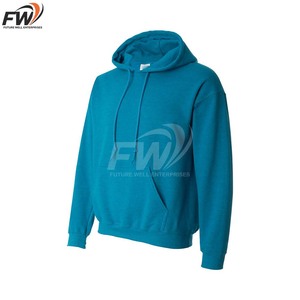 Sweat-shirts en coton de haute qualité, logo personnalisé, unis, épais, lourds, surdimensionnés, à capuche, vierges, pour sublimation - Product Image 2