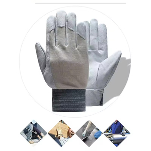 Guantes de Seguridad de Cuero Vacuno de Primera Calidad, con Logotipo Personalizado, Suaves, para Conductor, Industria, Construcción y Trabajo - Product Image 5