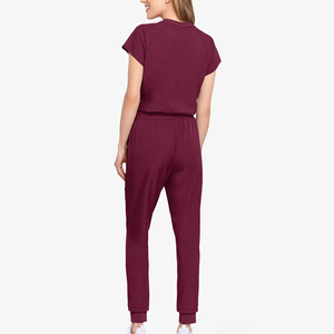 Meilleures ventes : Ensemble de blouses et pantalons de travail pour femme, en coton et polyester, de haute qualité, personnalisable, pour hôpital et infirmières - Product Image 2