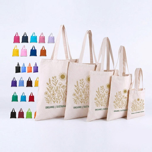 Canvas Tote <b>Bags</b> Water Resistant England Style Solid Color Letters Decoration Shoulder Strap <b>Medium</b> <b>Size</b> All Seasons Daily Use - Product Image 6